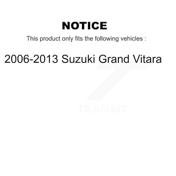 Front Suspension Stabilizer Bar Link Pair For 2006-2013 Suzuki Grand Vitara